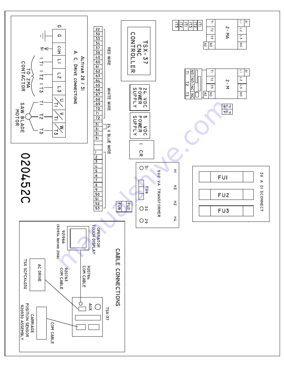 W.F. Wells L F-1620-A CNC Owner'S Manual Download Page 35