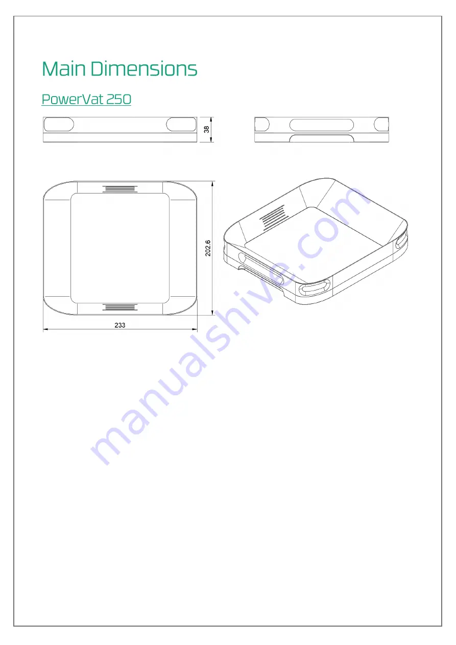 W2P Engineering PowerVat 250 Operating Manual Download Page 5