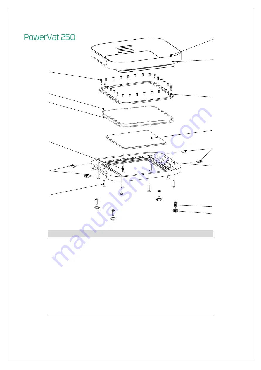 W2P Engineering PowerVat 250 Operating Manual Download Page 14