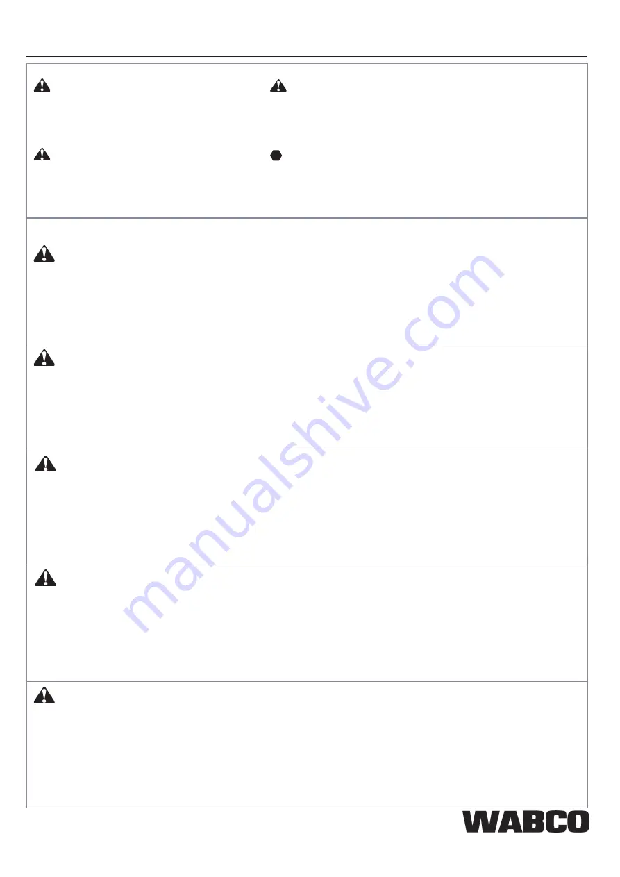 WABCO 971 002 923 2 Quick Start Manual Download Page 1