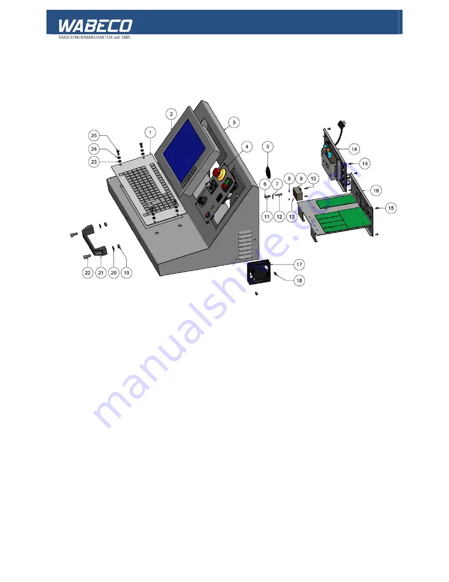 WABECO F1200 high speed Operating Instructions Manual Download Page 124