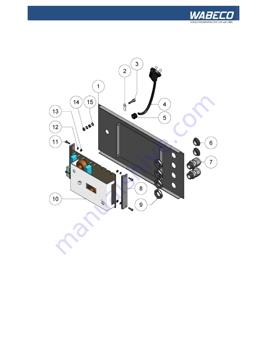 WABECO F1200 high speed Operating Instructions Manual Download Page 127