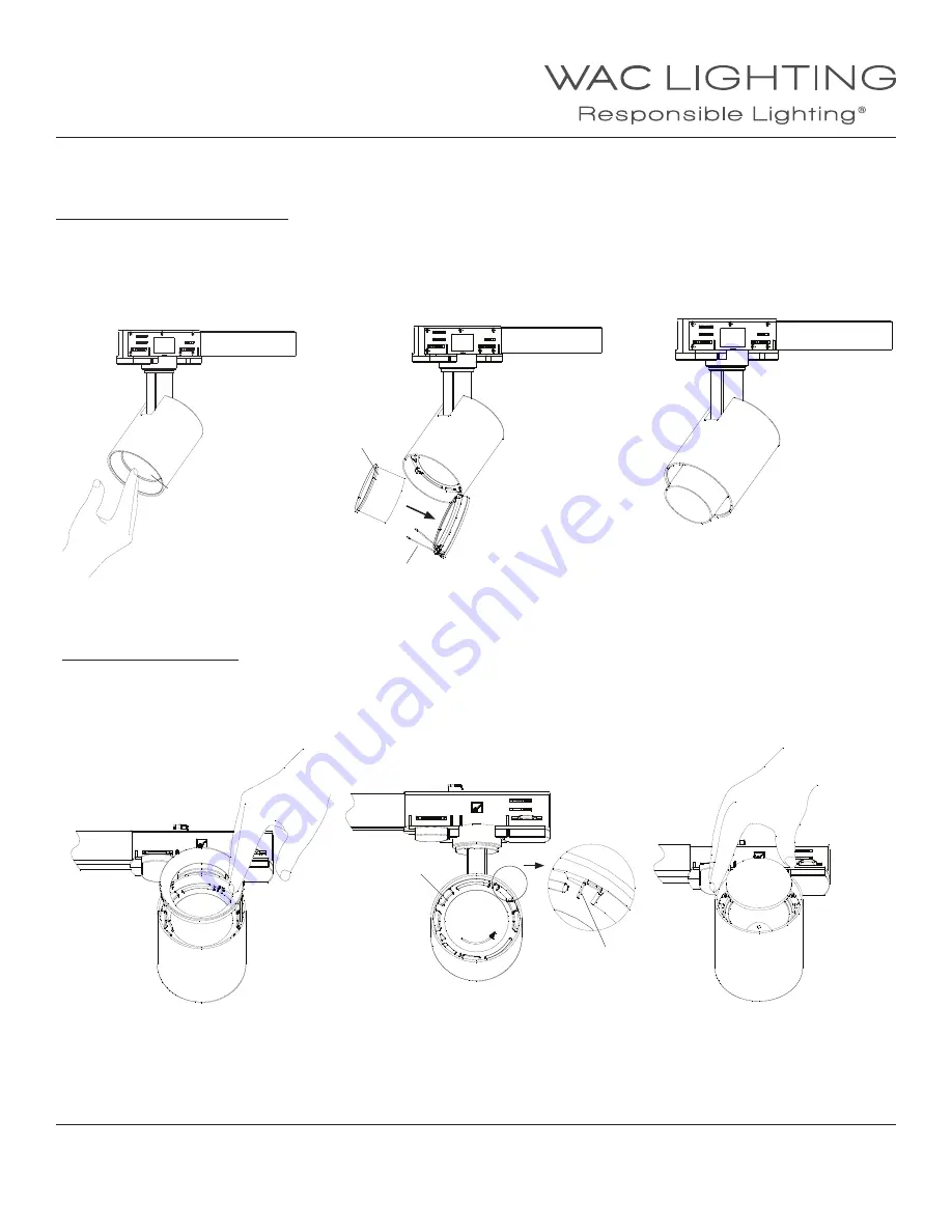 WAC Lighting WTK-6010 Series Installation Instruction Download Page 3