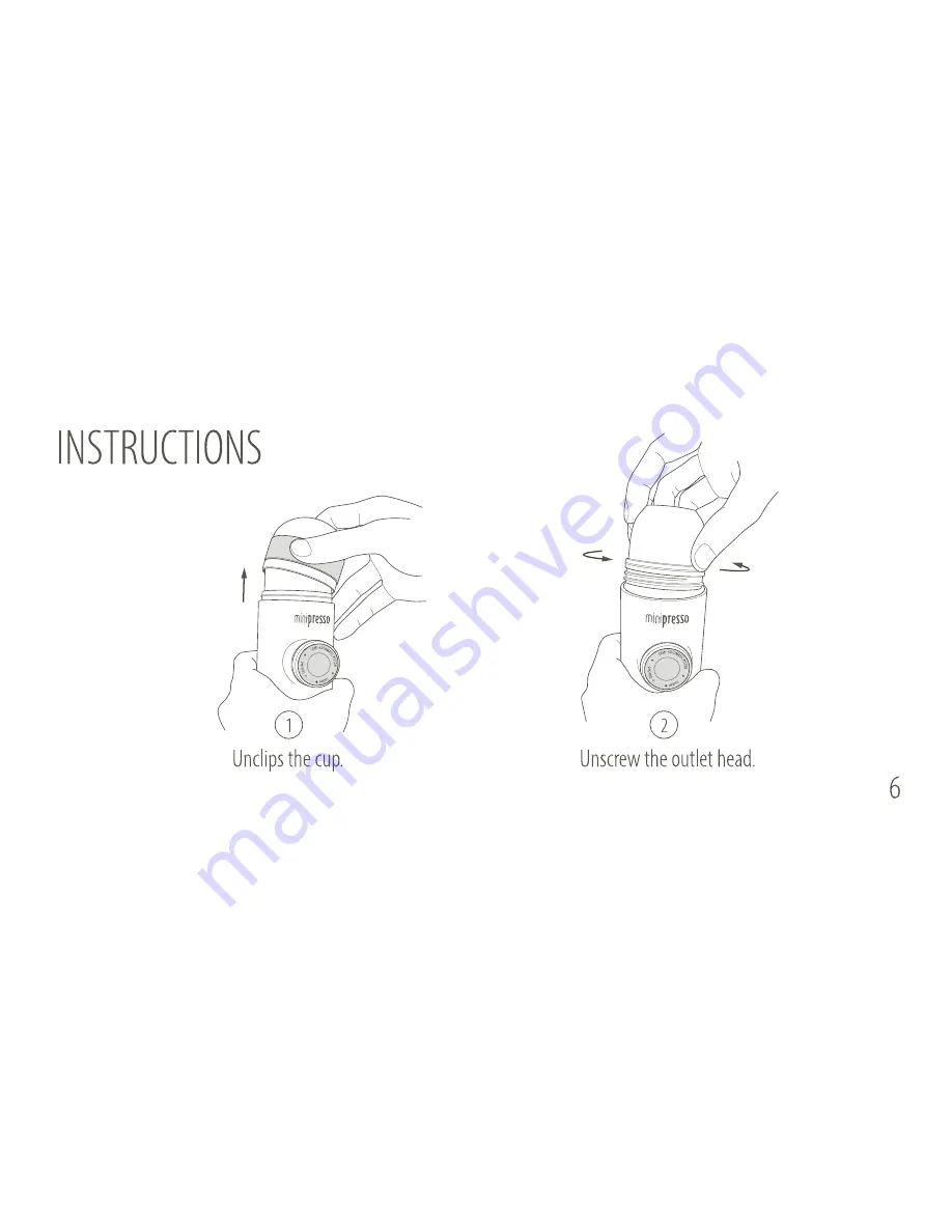 wacaco minipresso CA User Manual Download Page 6