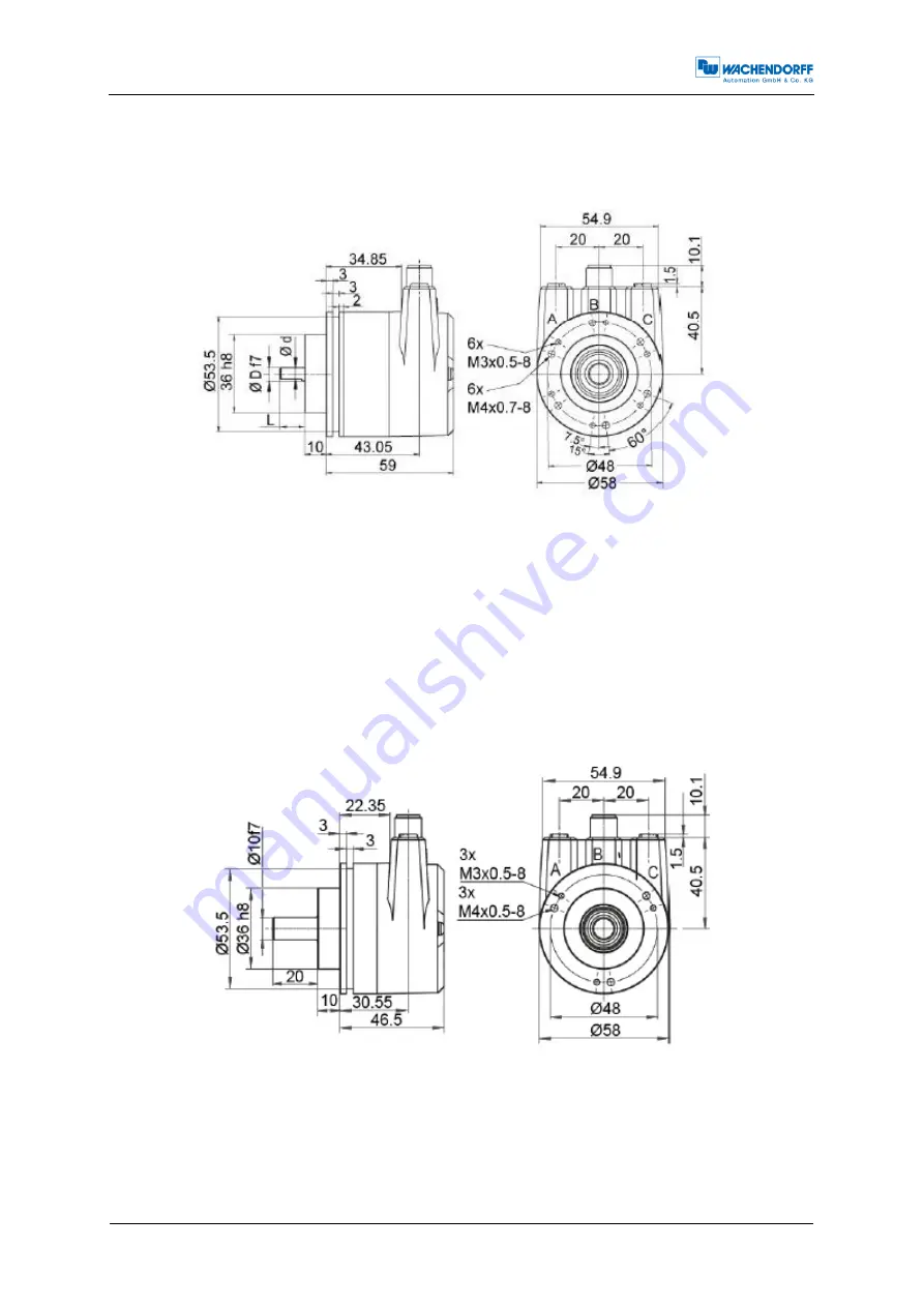 Wachendorff WDGA58E Technical Manual Download Page 75