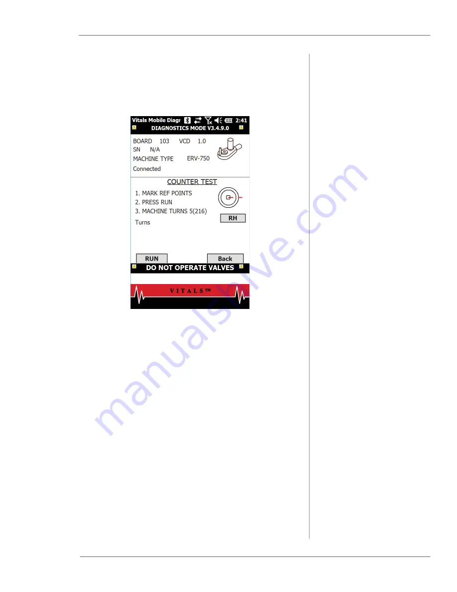 Wachs Vitals Reference Manual Download Page 129