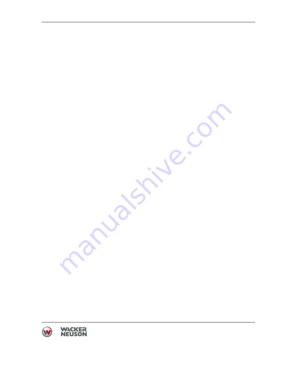 Wacker Neuson BPU 2540A Operator'S Manual Download Page 7