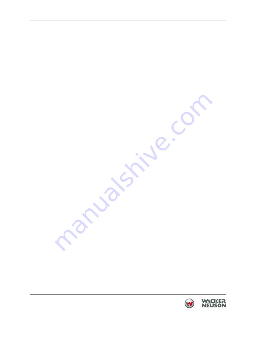 Wacker Neuson BPU 2540A Operator'S Manual Download Page 8