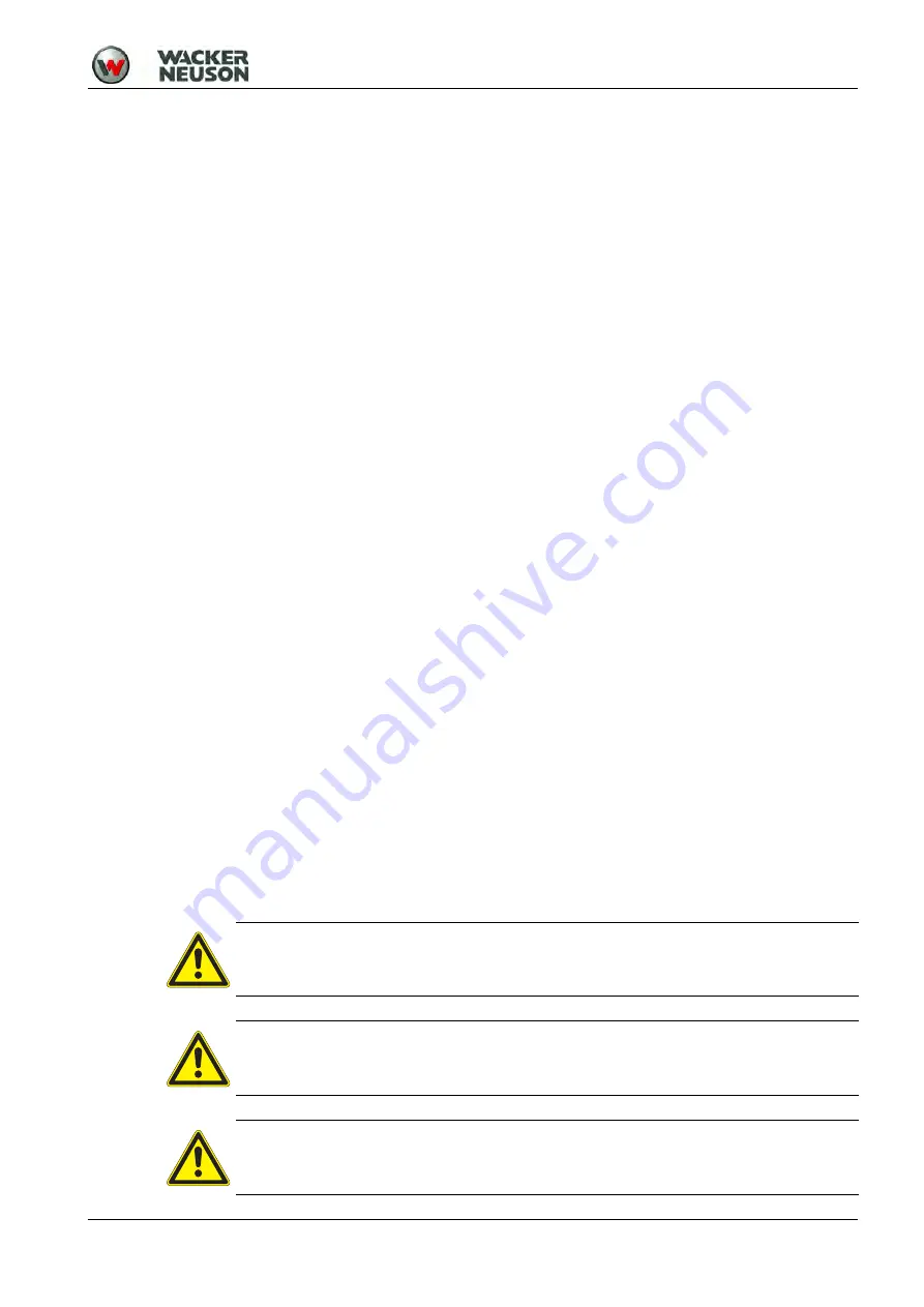 Wacker Neuson BPU 5545 Operator'S Manual Download Page 7