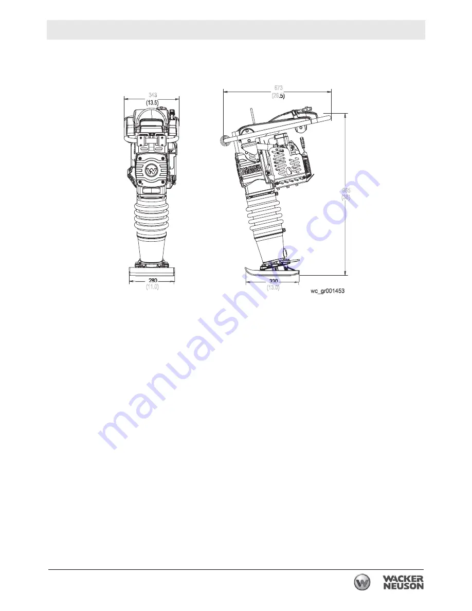 Wacker Neuson BS 60-4s Operator'S Manual Download Page 45