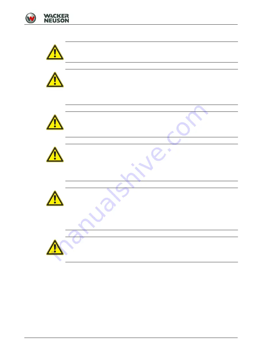 Wacker Neuson DPU 4045 Operator'S Manual Download Page 33