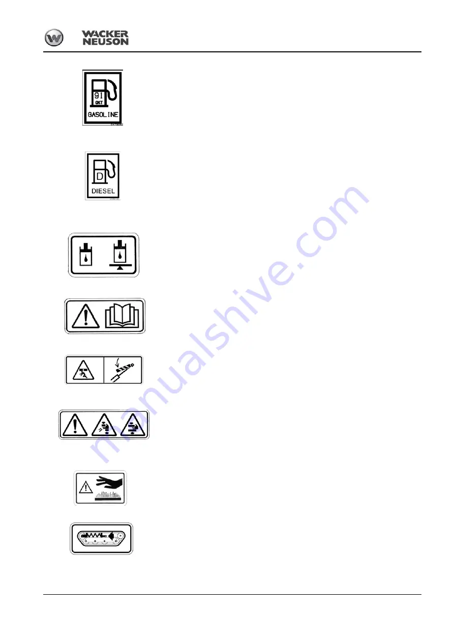 Wacker Neuson DT08-D Operator'S Manual Download Page 19