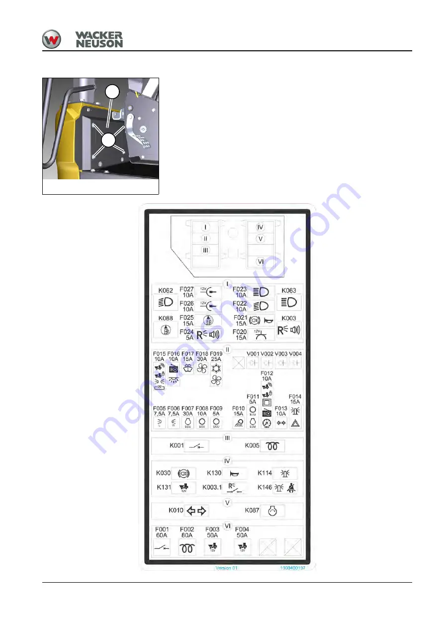 Wacker Neuson DV60 Operator'S Manual Download Page 197