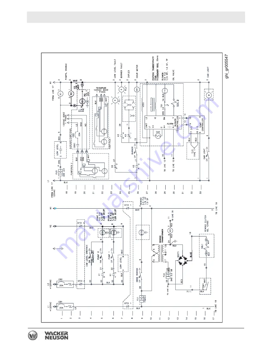 Wacker Neuson E 2200 Operator'S Manual Download Page 124