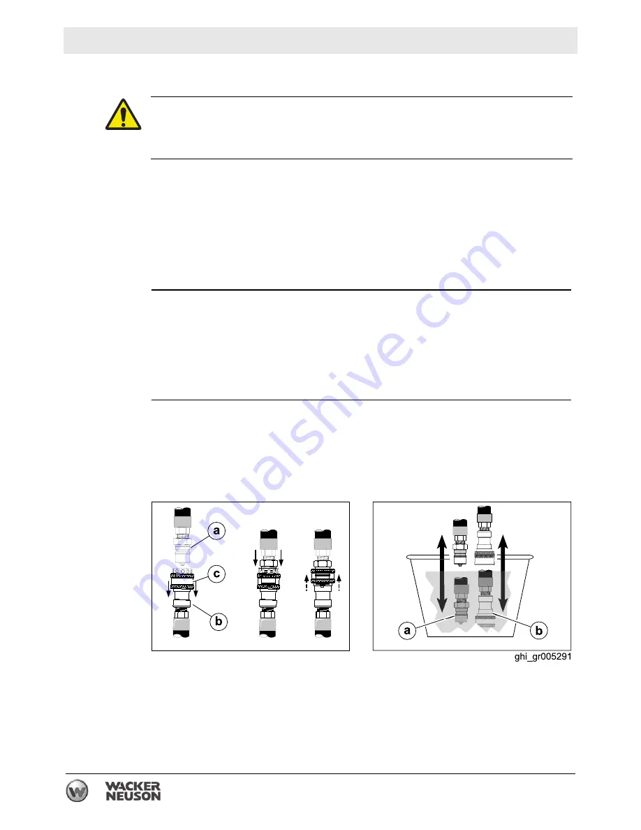 Wacker Neuson E1100 Operator'S Manual Download Page 60