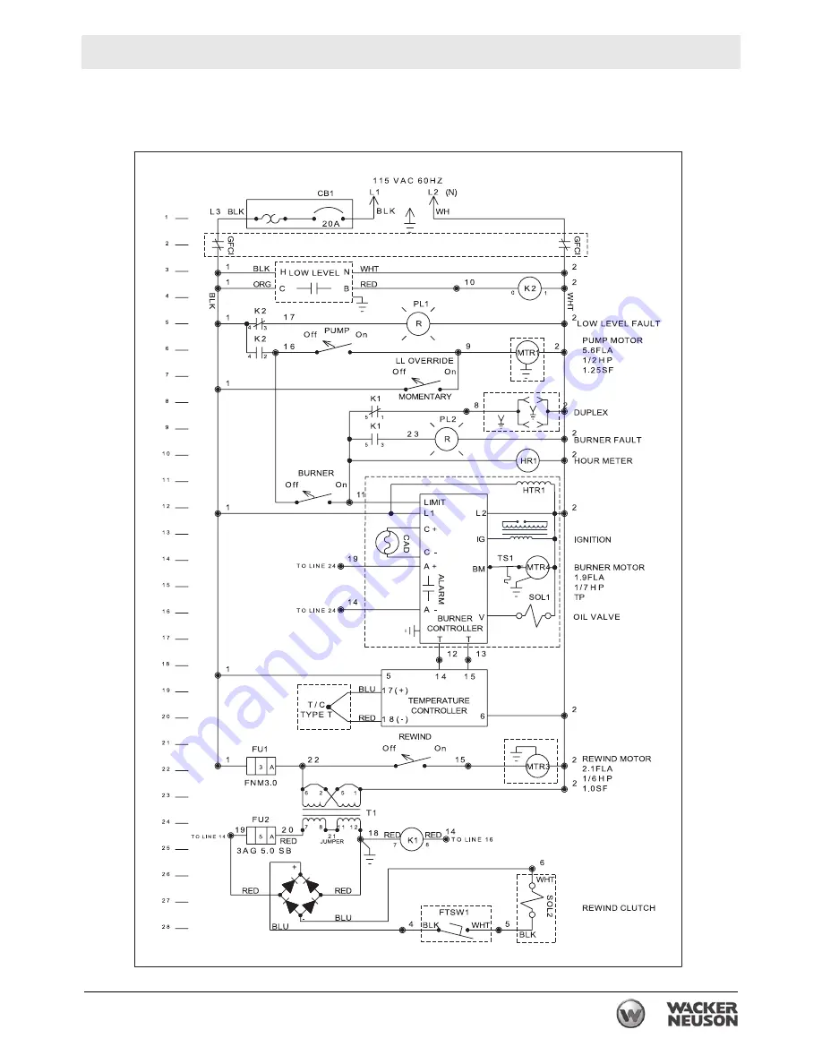 Wacker Neuson E1100 Скачать руководство пользователя страница 147