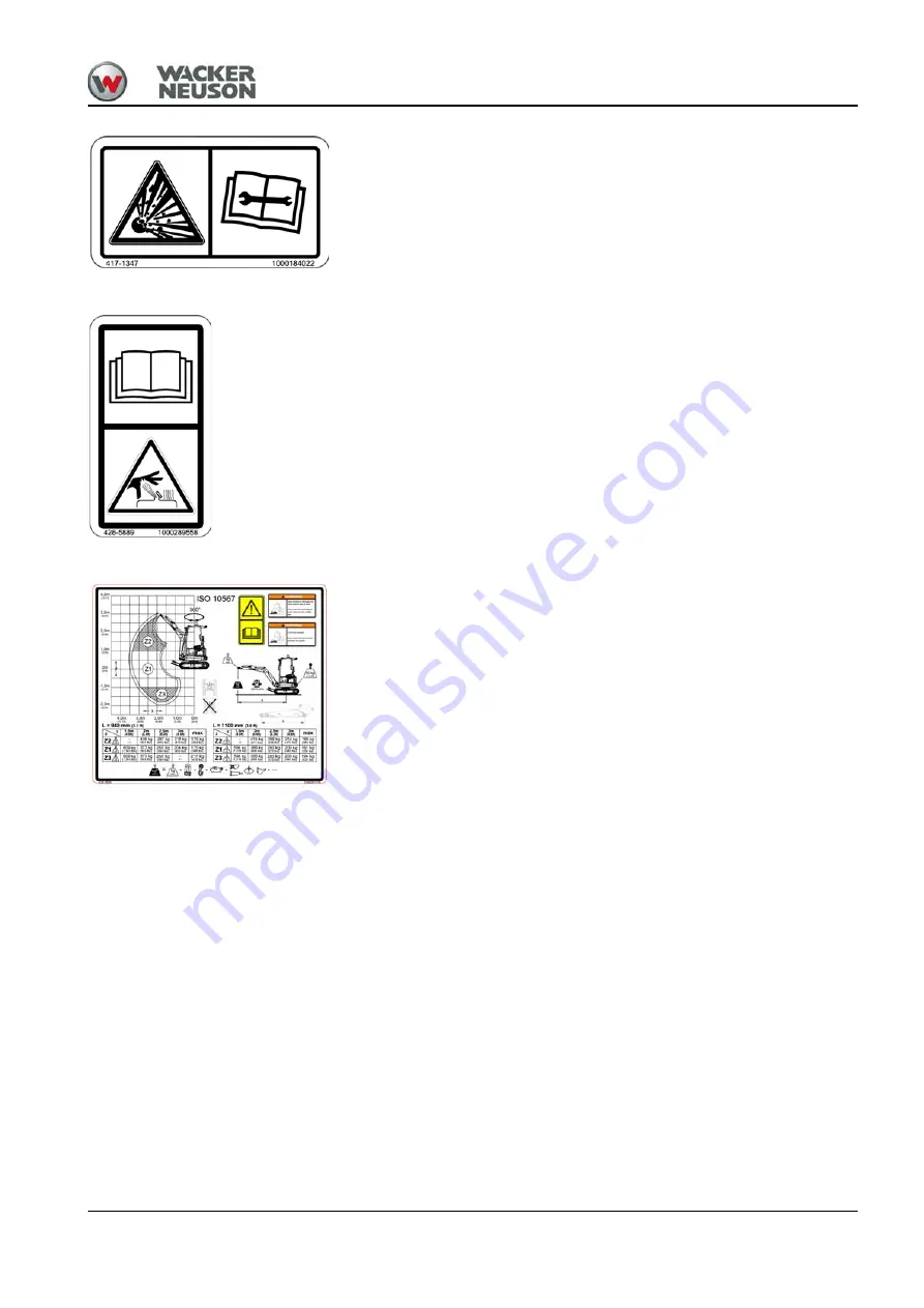 Wacker Neuson E13-01 Operator'S Manual Download Page 47