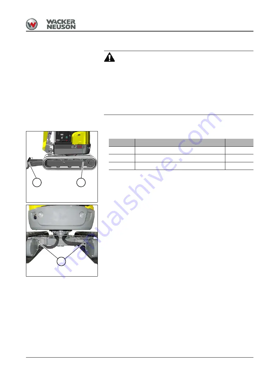 Wacker Neuson E13-01 Operator'S Manual Download Page 161