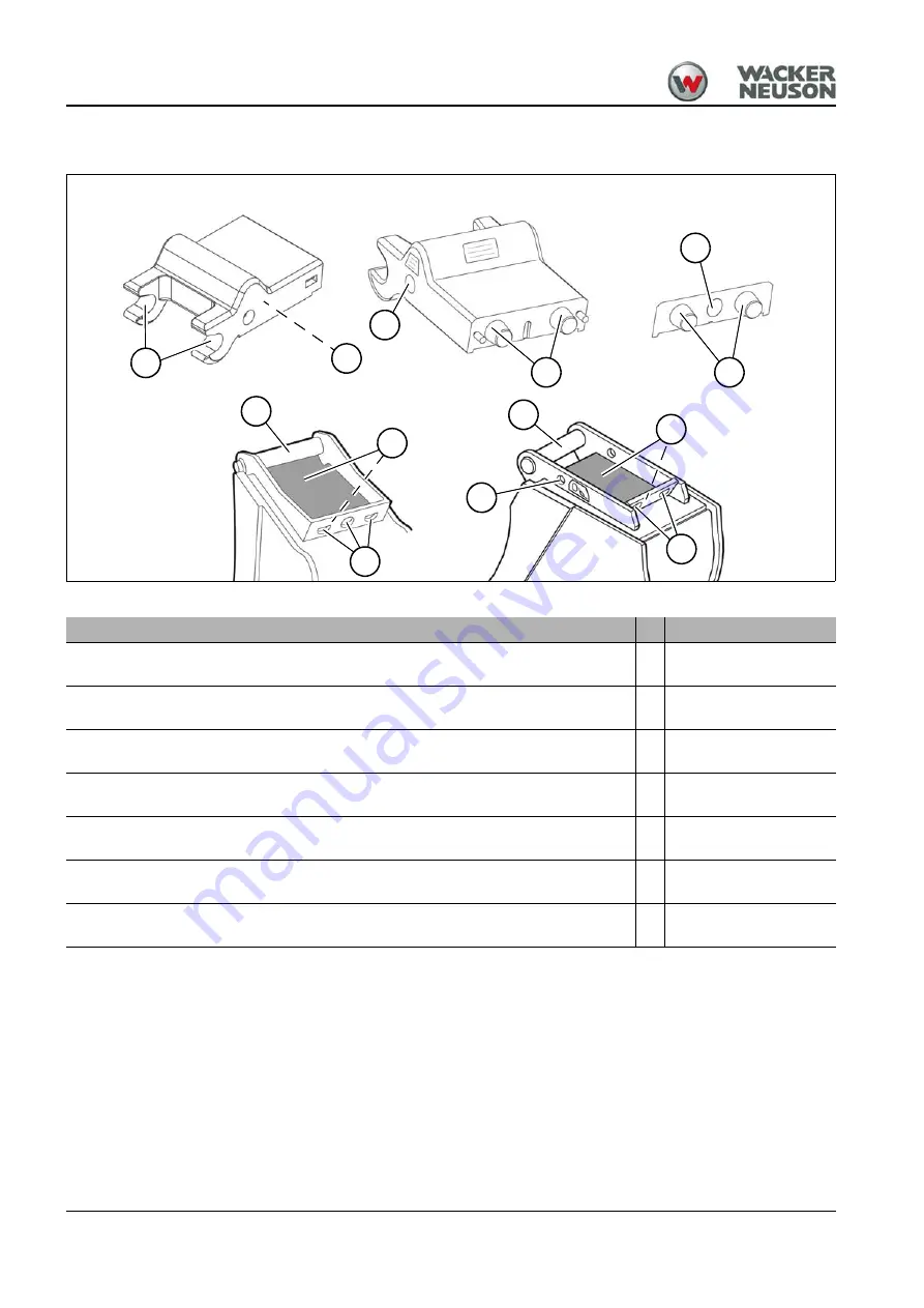 Wacker Neuson E13-01 Operator'S Manual Download Page 172