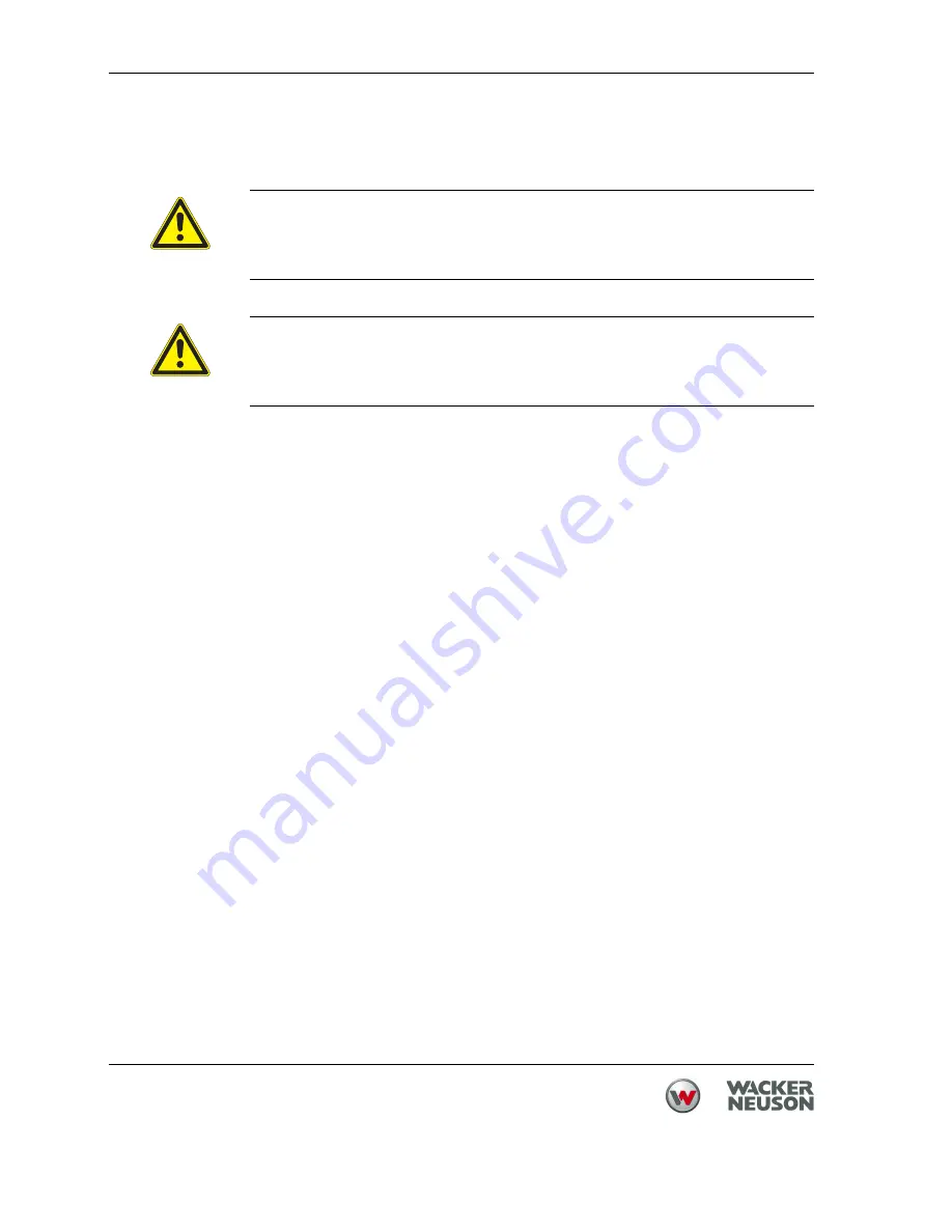 Wacker Neuson EH 25 Operator'S Manual Download Page 26