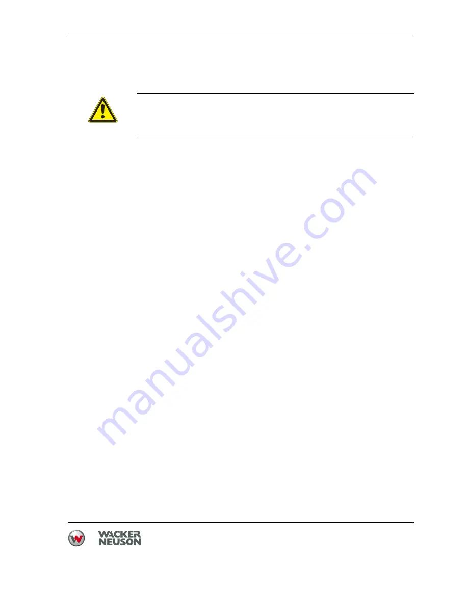 Wacker Neuson EH 25 Operator'S Manual Download Page 31