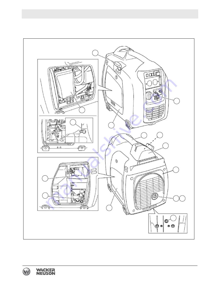 Wacker Neuson GPi 1700 Operator'S Manual Download Page 18