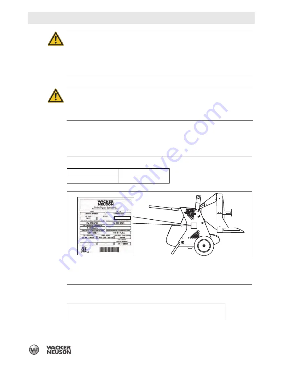 Wacker Neuson HDR155 Скачать руководство пользователя страница 4