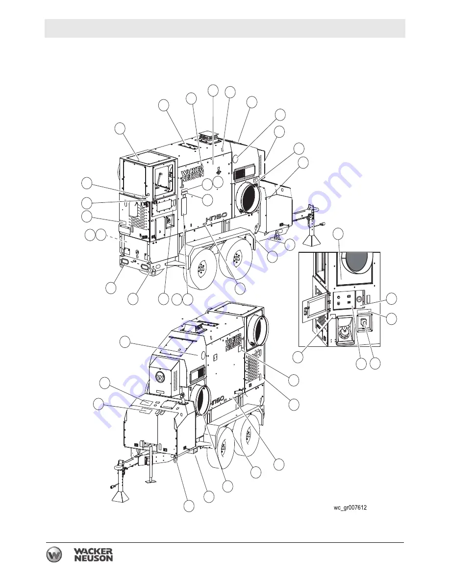 Wacker Neuson HI750 Series Operator'S Manual Download Page 22