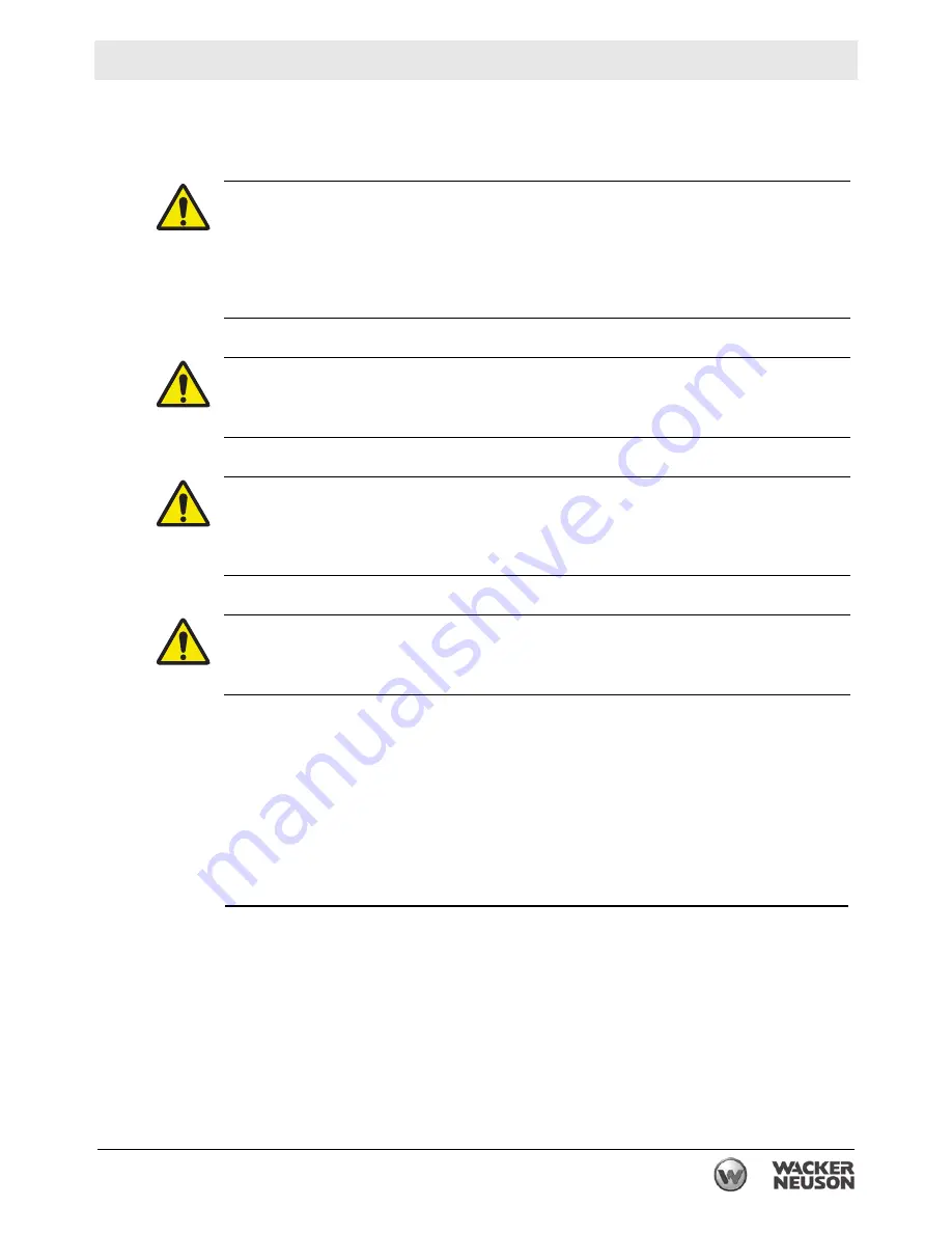 Wacker Neuson HI750 Series Operator'S Manual Download Page 41