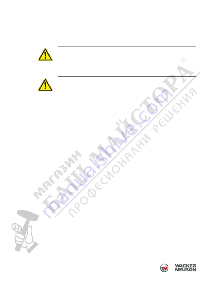 Wacker Neuson IRFU Series Operator'S Manual Download Page 25