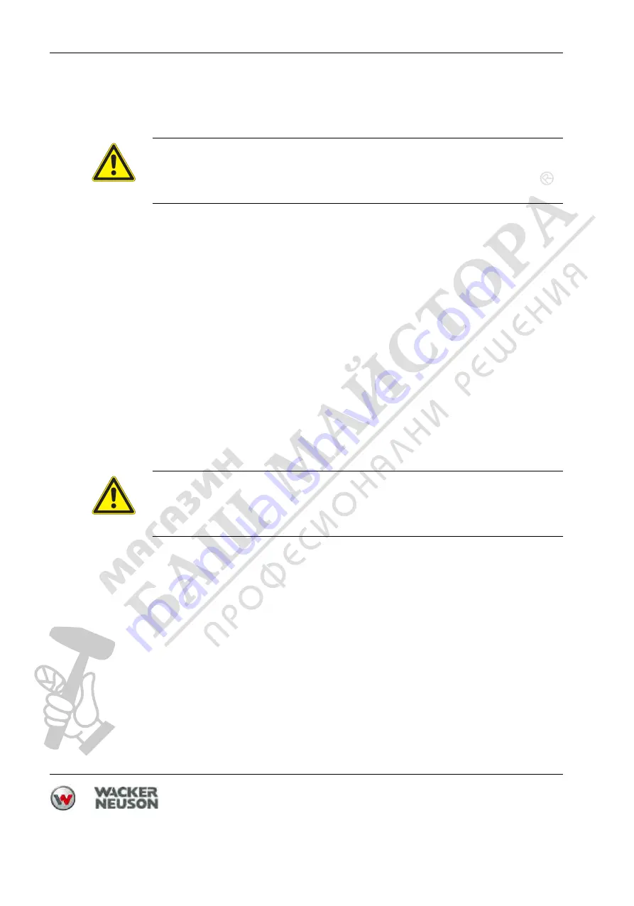 Wacker Neuson IRFU Series Operator'S Manual Download Page 26