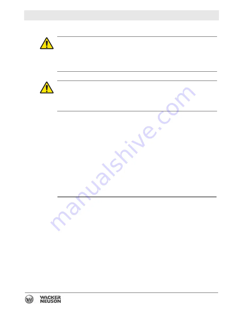 Wacker Neuson LTV6K Operator'S Manual Download Page 16