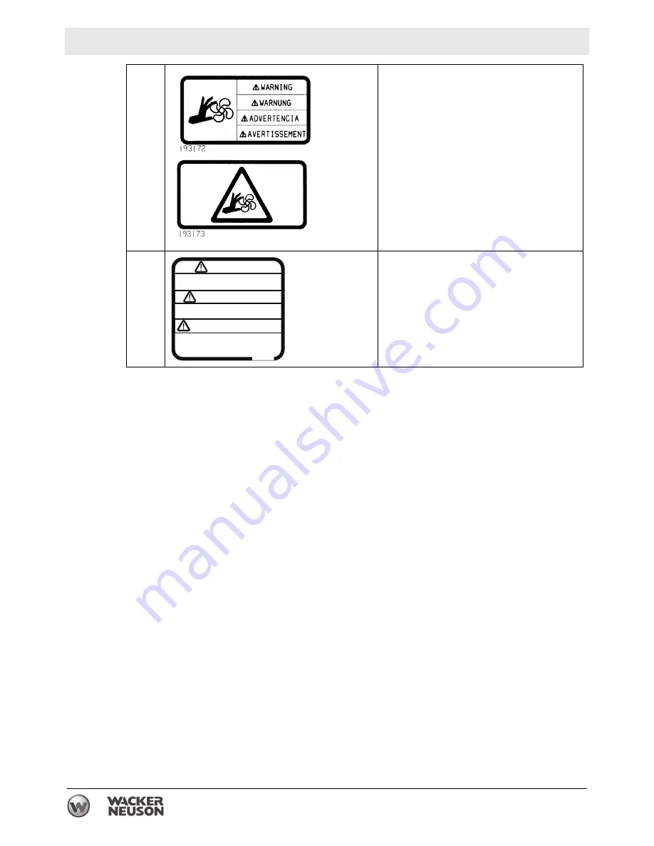 Wacker Neuson P 35A Operator'S Manual Download Page 20