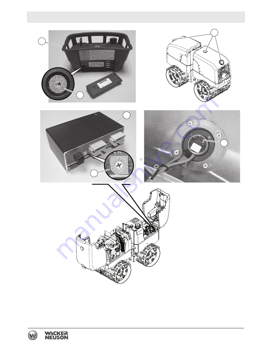 Wacker Neuson RT82-SC3 Скачать руководство пользователя страница 56