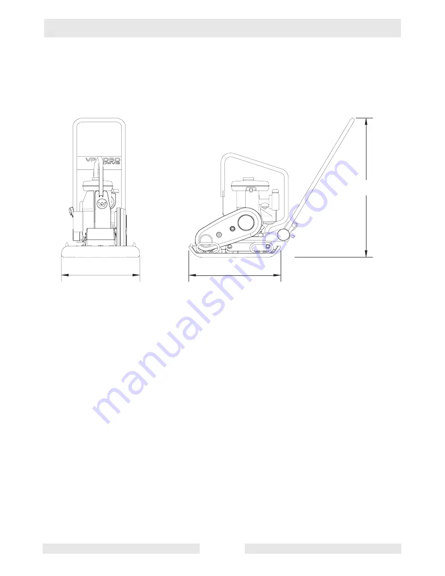 Wacker Neuson VP 2050 Operator'S Manual Download Page 16