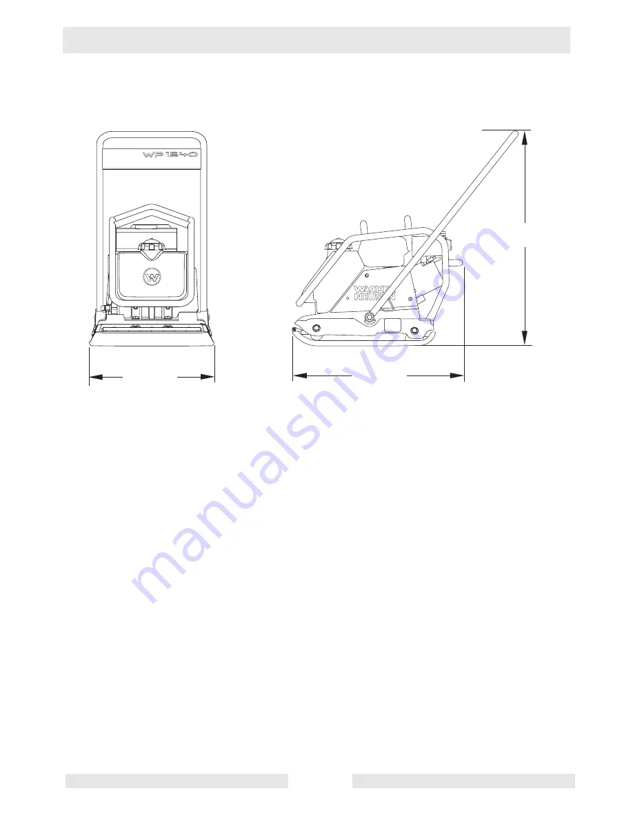 Wacker Neuson WP 1540A Скачать руководство пользователя страница 19