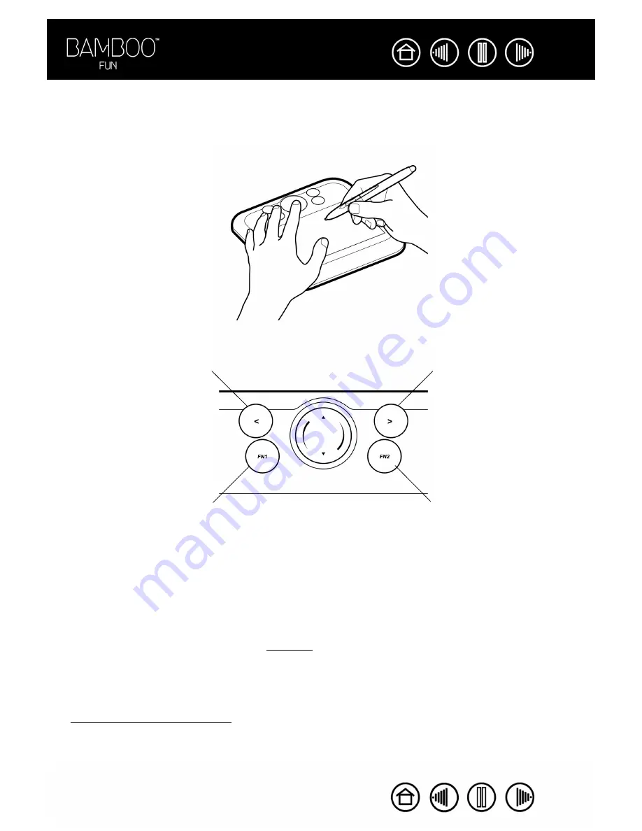 Wacom Bamboo Fun User Manual Download Page 18