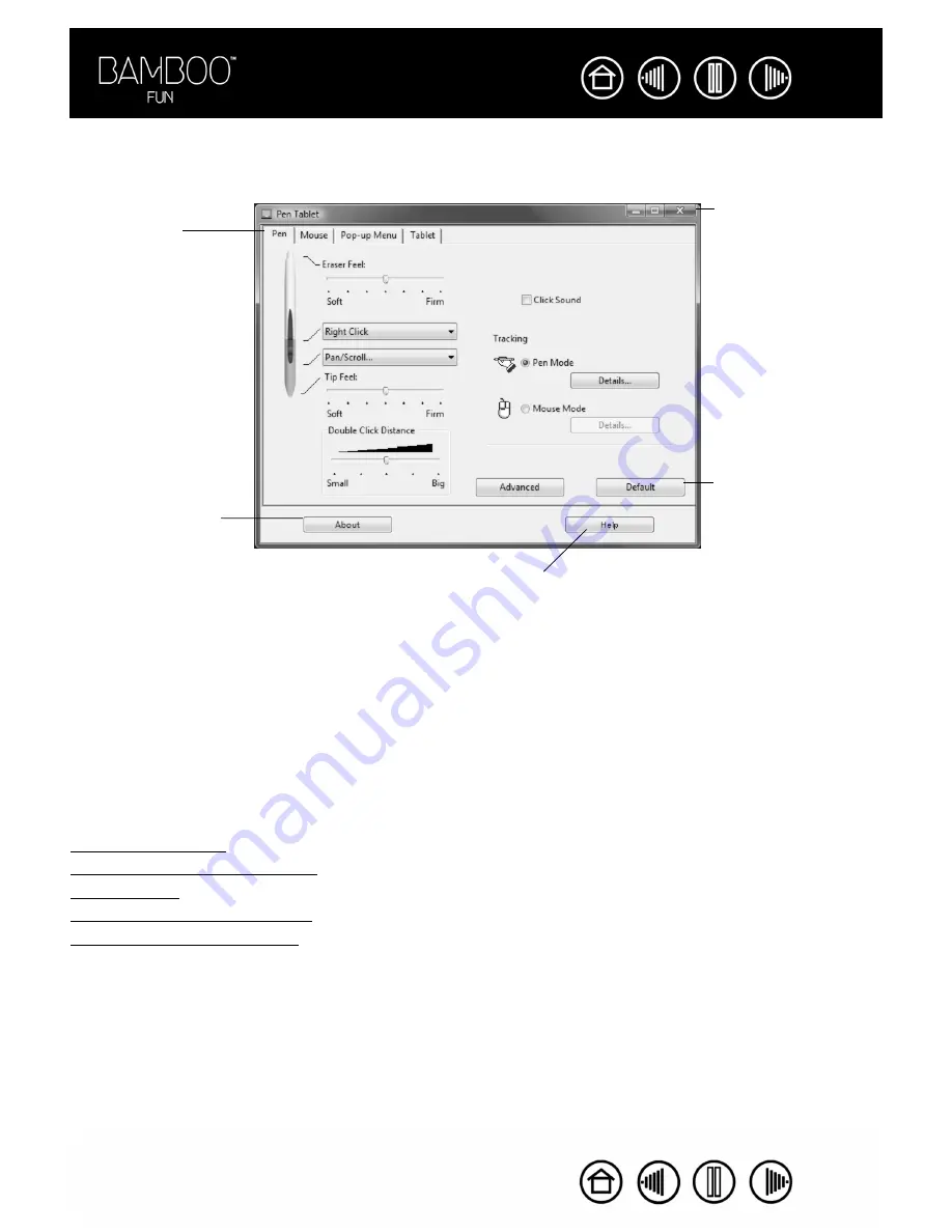Wacom Bamboo Fun User Manual Download Page 21
