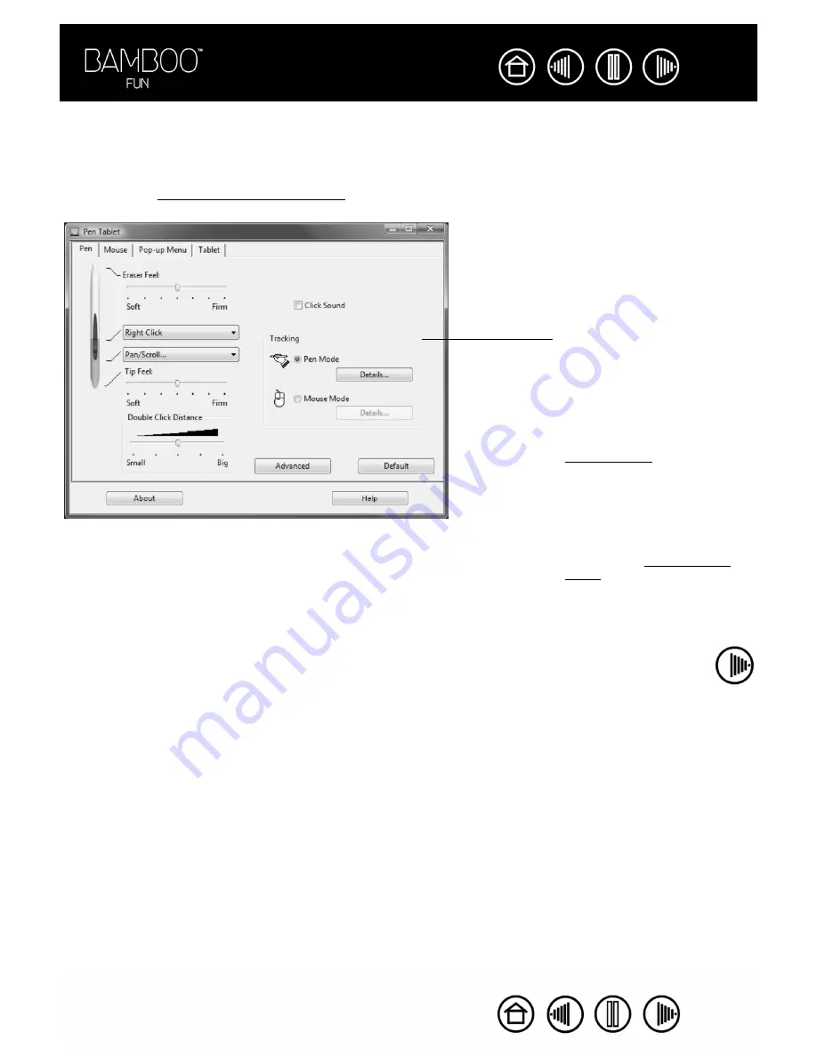 Wacom Bamboo Fun User Manual Download Page 30