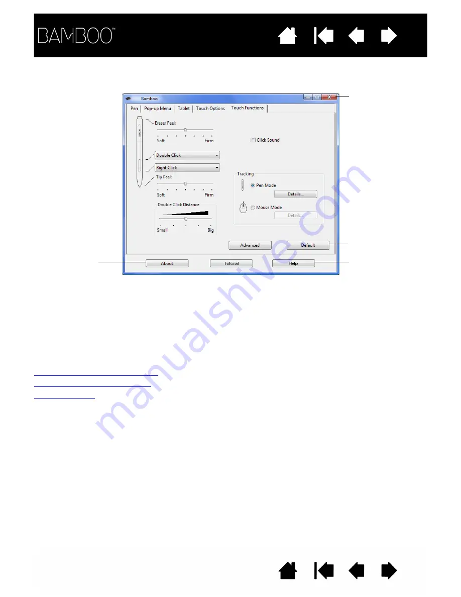 Wacom BAMBOO TOUCH User Manual Download Page 38