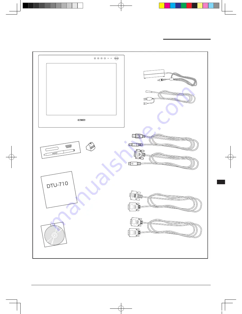 Wacom DTU-710 Скачать руководство пользователя страница 5