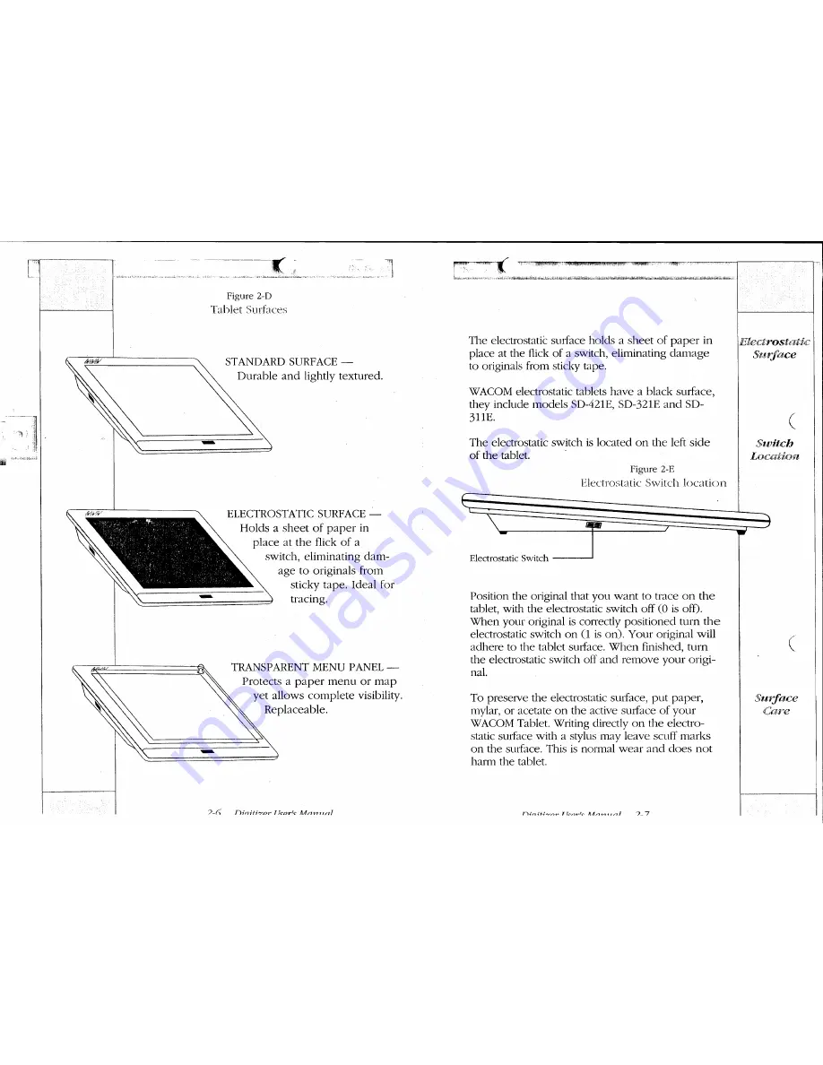 Wacom SD-310E User Manual Download Page 7