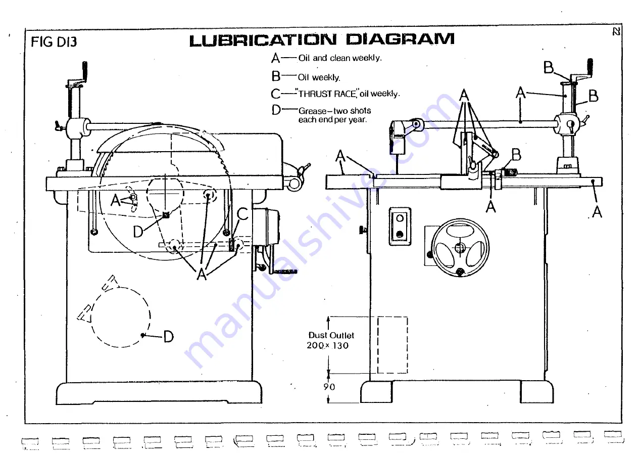 Wadkin BSW 26 inch Parts Manual Download Page 22