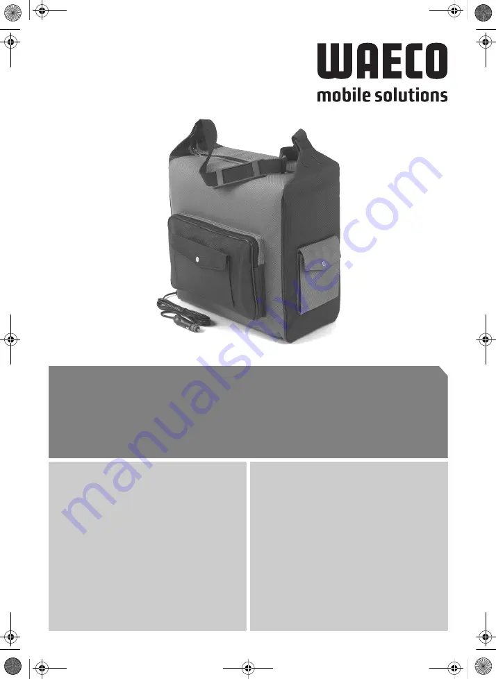 Waeco BordBar TF-14 Instruction Manual Download Page 1