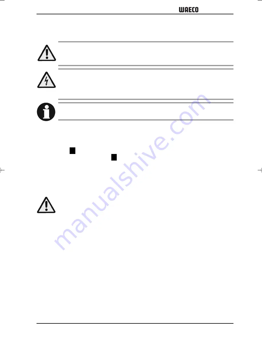 Waeco CF-1 Instruction Manual Download Page 6