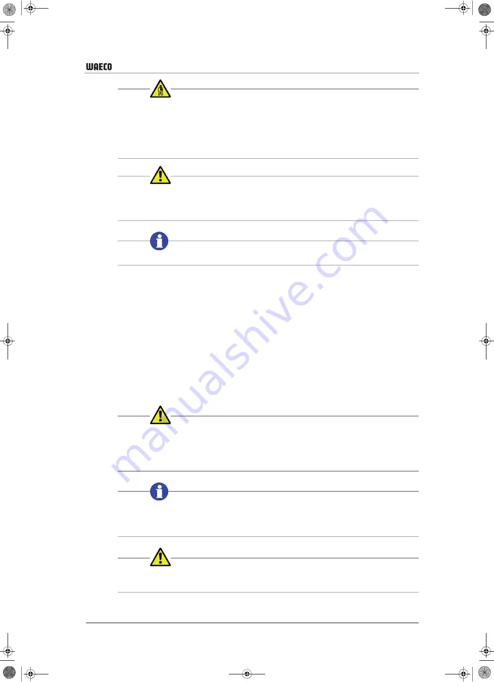 Waeco CoolAir CA-800-DAF Installation Manual Download Page 55