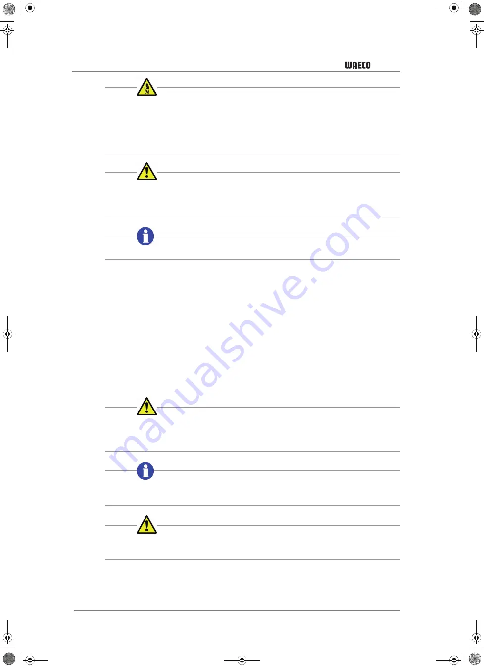 Waeco CoolAir CA-800-DAF Installation Manual Download Page 70