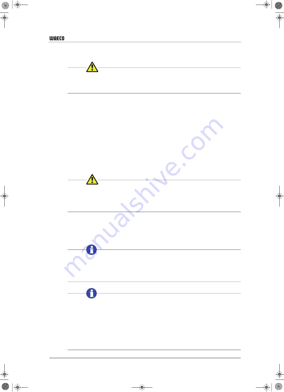 Waeco CoolAir CA-800-DAF Installation Manual Download Page 75