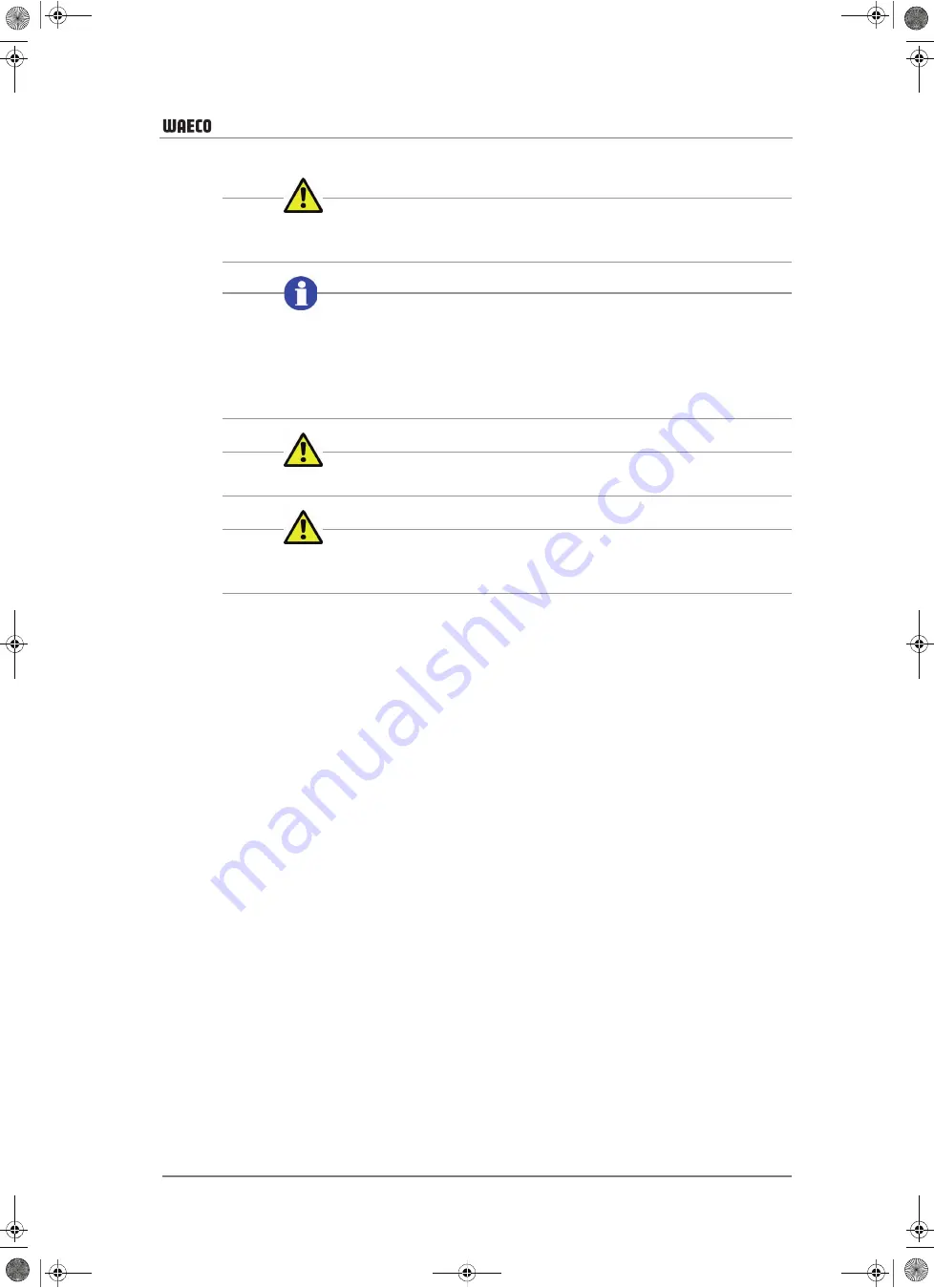 Waeco CoolAir CA-800-DAF Installation Manual Download Page 123