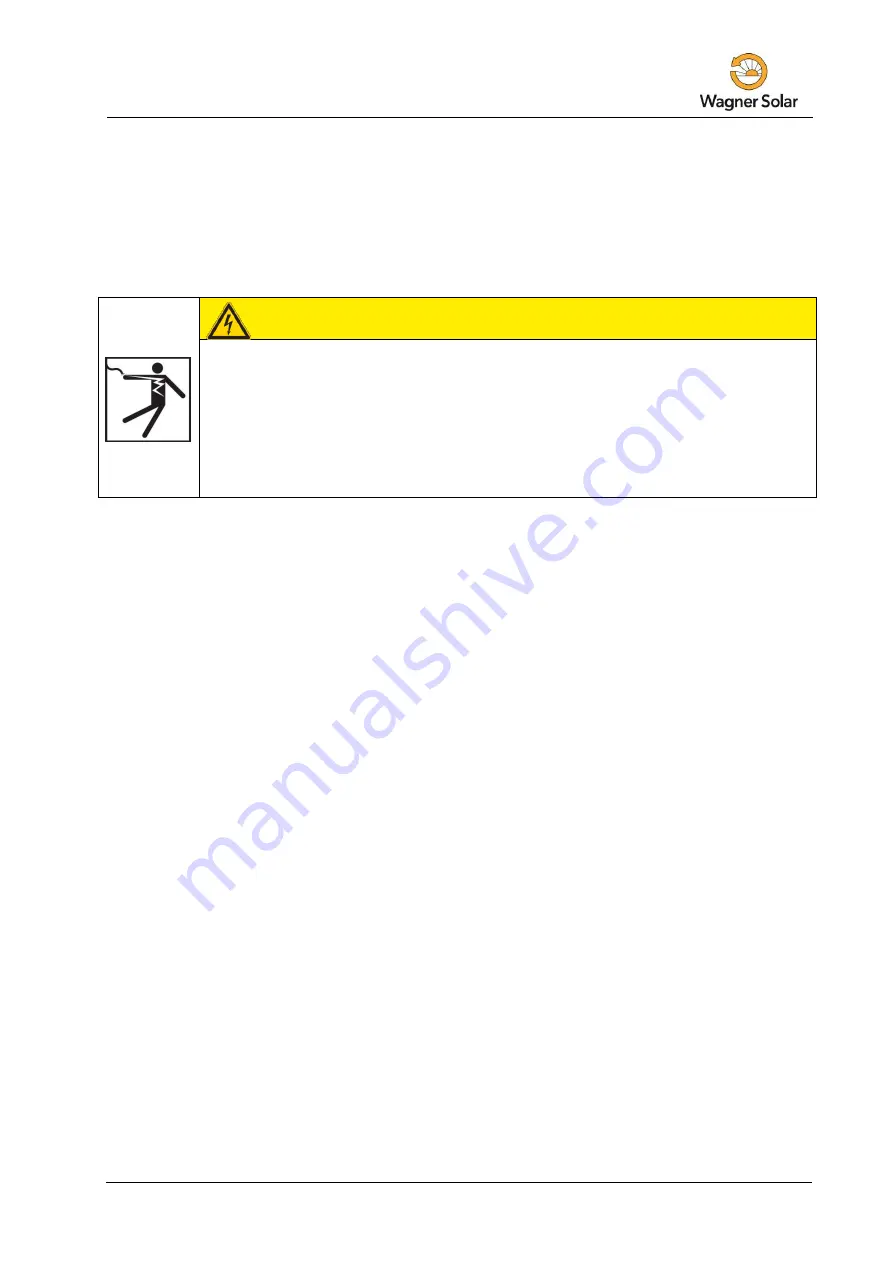 wagner solar CIRCOtransfer 30 E Installation And Operation Instructions Manual Download Page 11